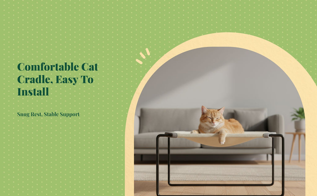 Cat hanging bed Accessories, sturdy Hanging enclosure hanging bed, Soft Plush Replacement Mat for Indoor felines, Adjustable Pet Bed