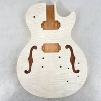 Hardwood Maple Guitar Body Lightweight Design Unfinished Electric Guitar Body for Luthiers