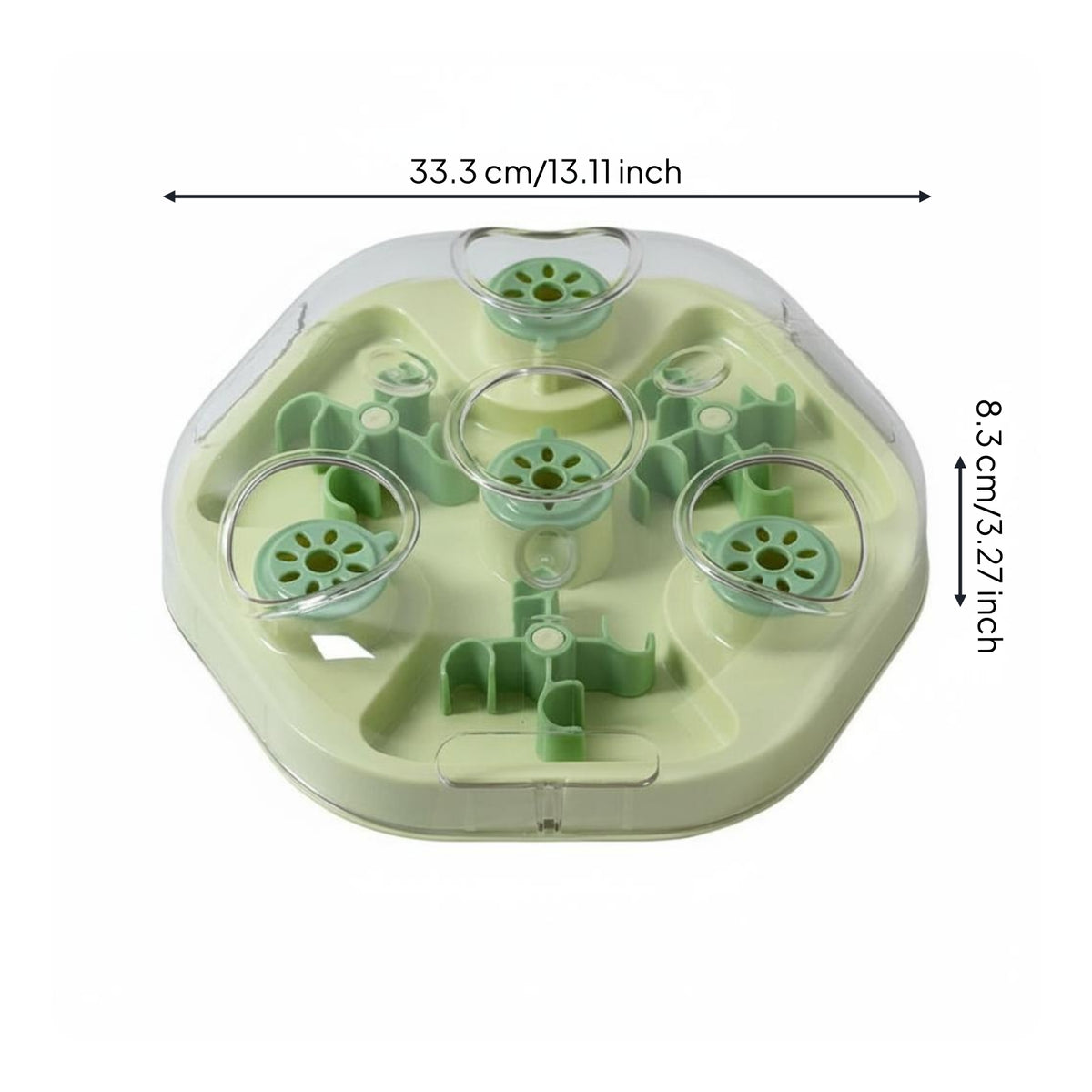 Interactive Cat Puzzle feeder Toy Mental Cat mazes Toy Anti-Suffocation Pet Accessory for Indoor