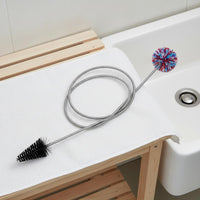 Double Head Sax Brush Double Ended Saxophone Bore Brush Soft Nylon Bristles