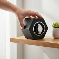 Single Watch Winder Two Rotation Modes Single Watch Winder Box Stackable Design Perfect Gift for Closet