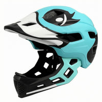 Chin Guard Helmet Visor Peak Safety Gear Cutout Panels
