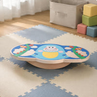Balance Board Wide Base Kids Balance Board Low Profile Design Children's Sports Gear for Preschoolers, Young Children, Kindergarten, Indoor, Outdoor