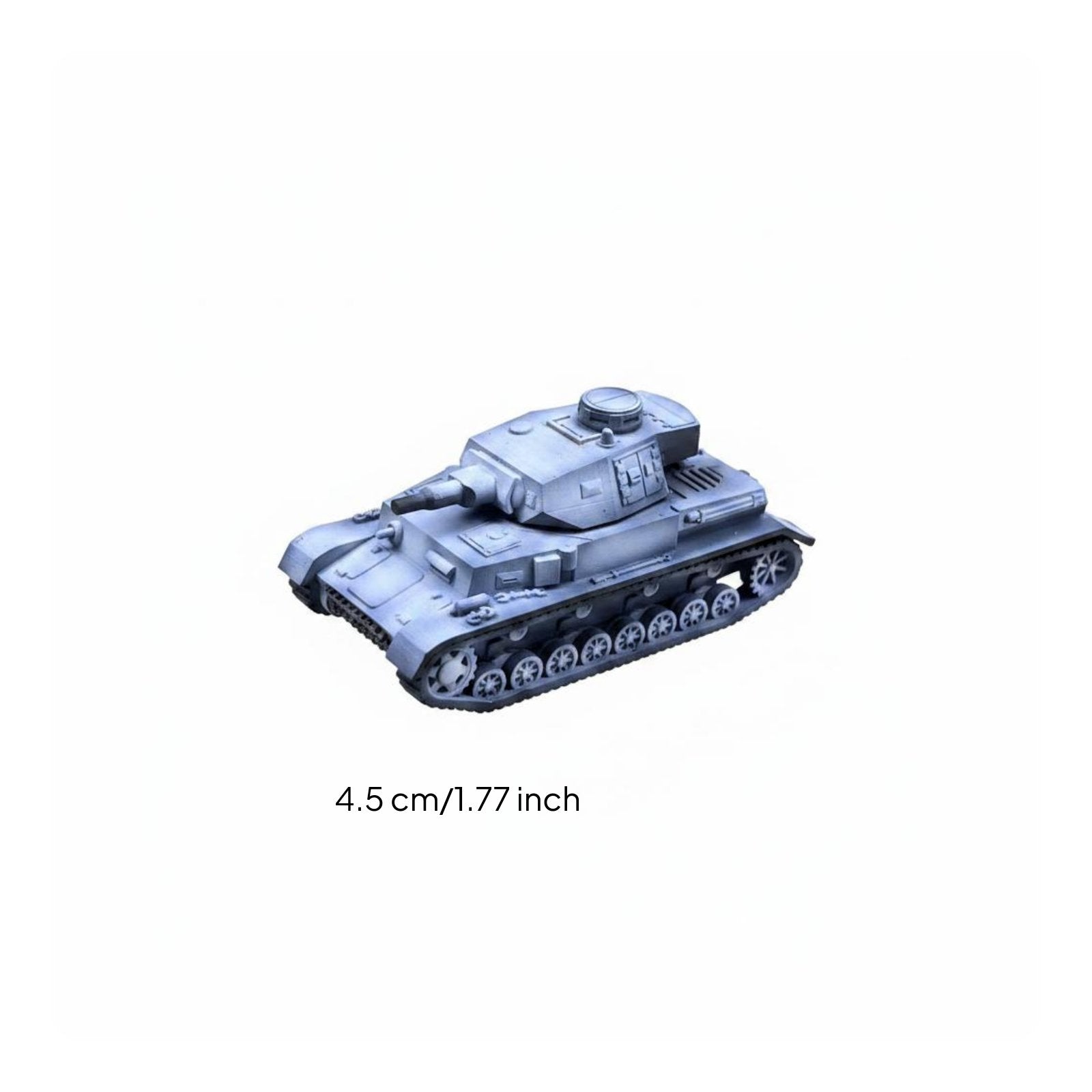1:144 Tank Figurine Detailed Miniature Tank Gift Item Battlefield Toy for Collectors, Desk, Offices
