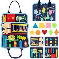 Three-Page Learning Bag Fine Motor Skills Felt Activity Bag Quiet