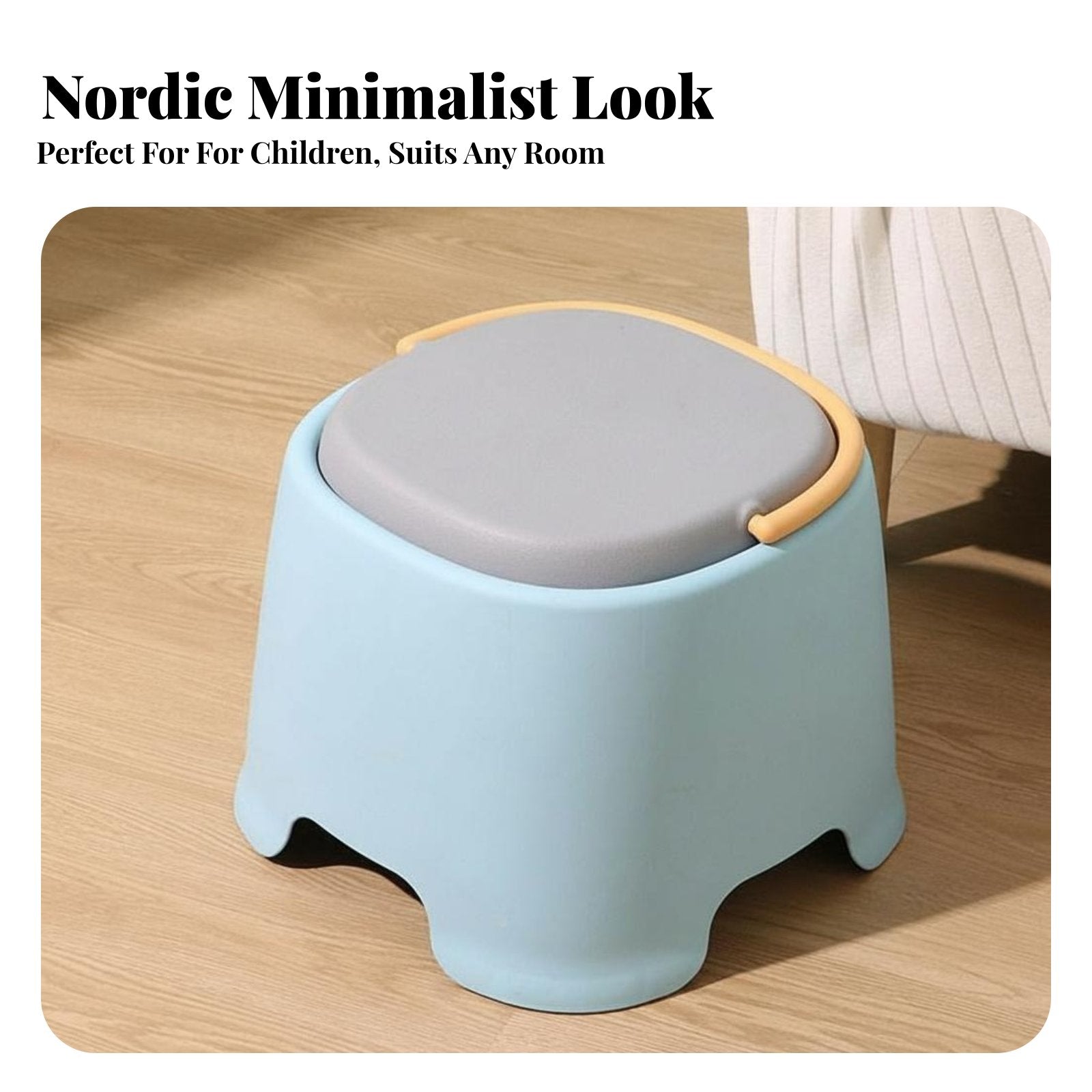 kid's Carry Stool Lightweight toddler's Booster Step Heavy Duty for Children