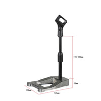 Desktop Mic Stand All Metal Weighted Microphone Stand Heavy Duty for Podcasters