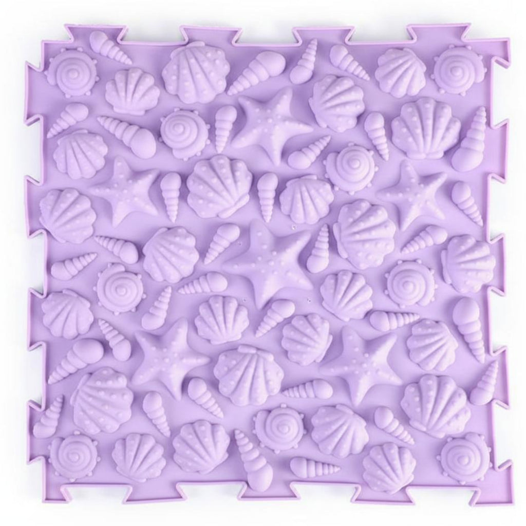 Textured Sensory Mat Long-Lasting Foot Massage Tile Bright Colors