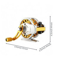 Speed Front-Casting Reel Resistant Outdoor Gear Perforated Spool