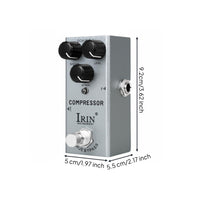 Guitar Compressor Pedal Sustain Control Compressor Pedal True for Studio
