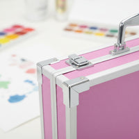 145 Pieces 145 Piece Art Set Great Gift Double Layer Painting Box Portable Art Studio Case for Students, Kids