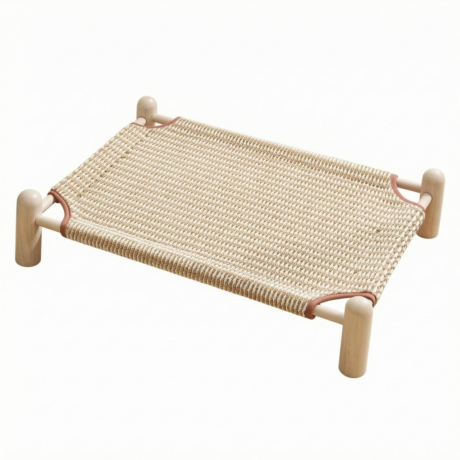 Raised Wooden Pet Bed Easy to Assemble Elevated Wooden Pet Bed Cooling