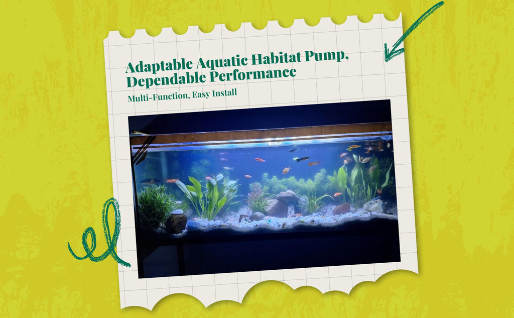 Quiet aquarium water circulator