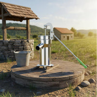 Stainless Steel Hand Pump Leak-Proof Pumping Equipment High Flow Rate for Garden