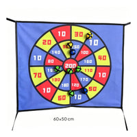 Trampoline Target Game Safe Sticky Ball Target Board Interactive for Children