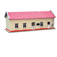 Model Railway Station N-Scale Railway Station Kit Detailed for Hobbyists