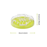 Feline Food Maze Mental Stimulation Slow Feeder Feline Bowl Adjustable