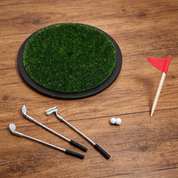 Miniature Golf Equipment Model Desktop Decoration Dollhouse Golf Course for Diorama