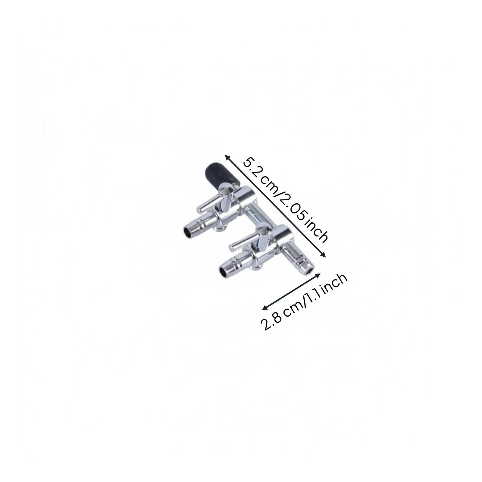 4 Way Air Distributor Sturdy 3 Way Air Distributor Leak Resistant