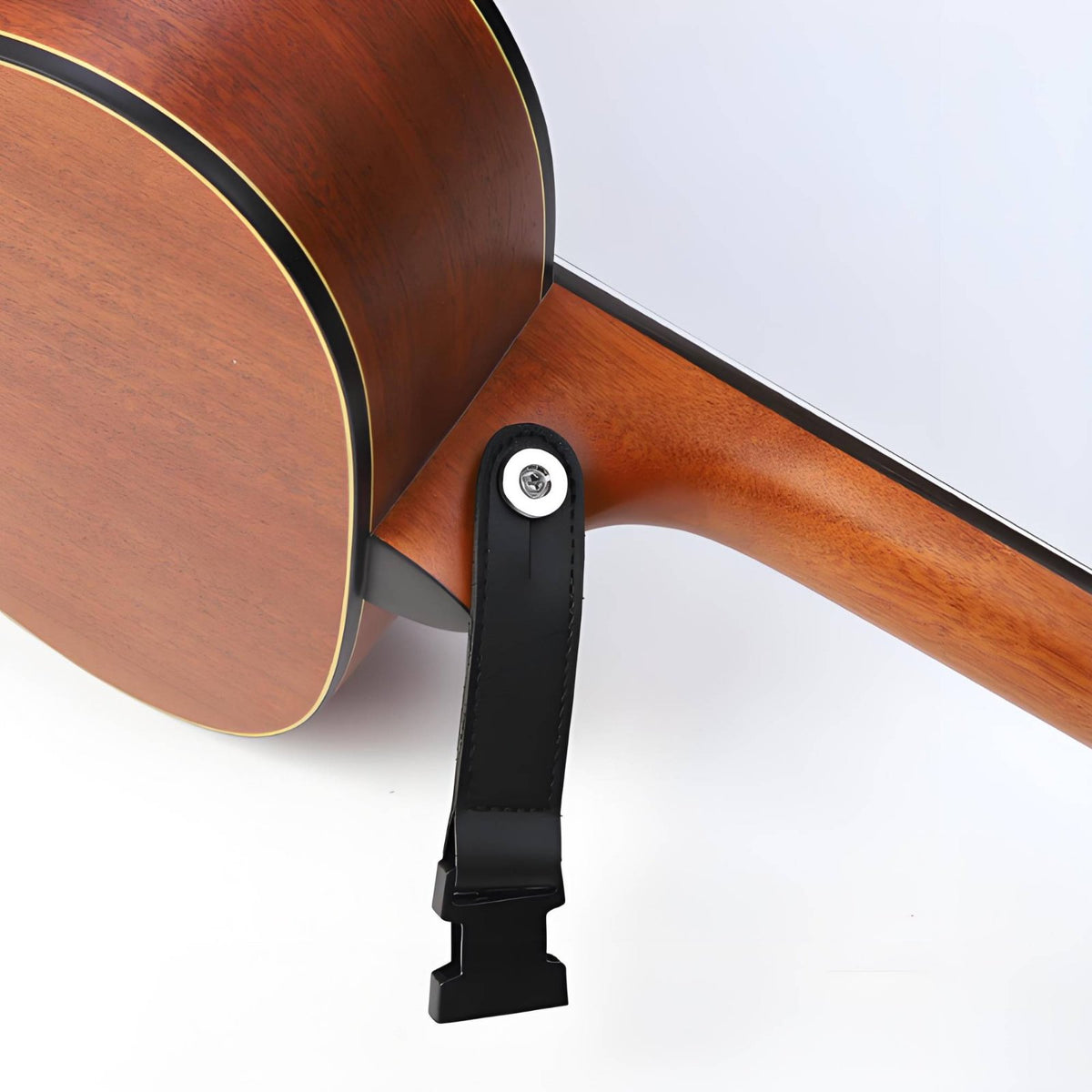 Replaceable End Guitar Strap Leather Ends Music Accessory Headstock Tie