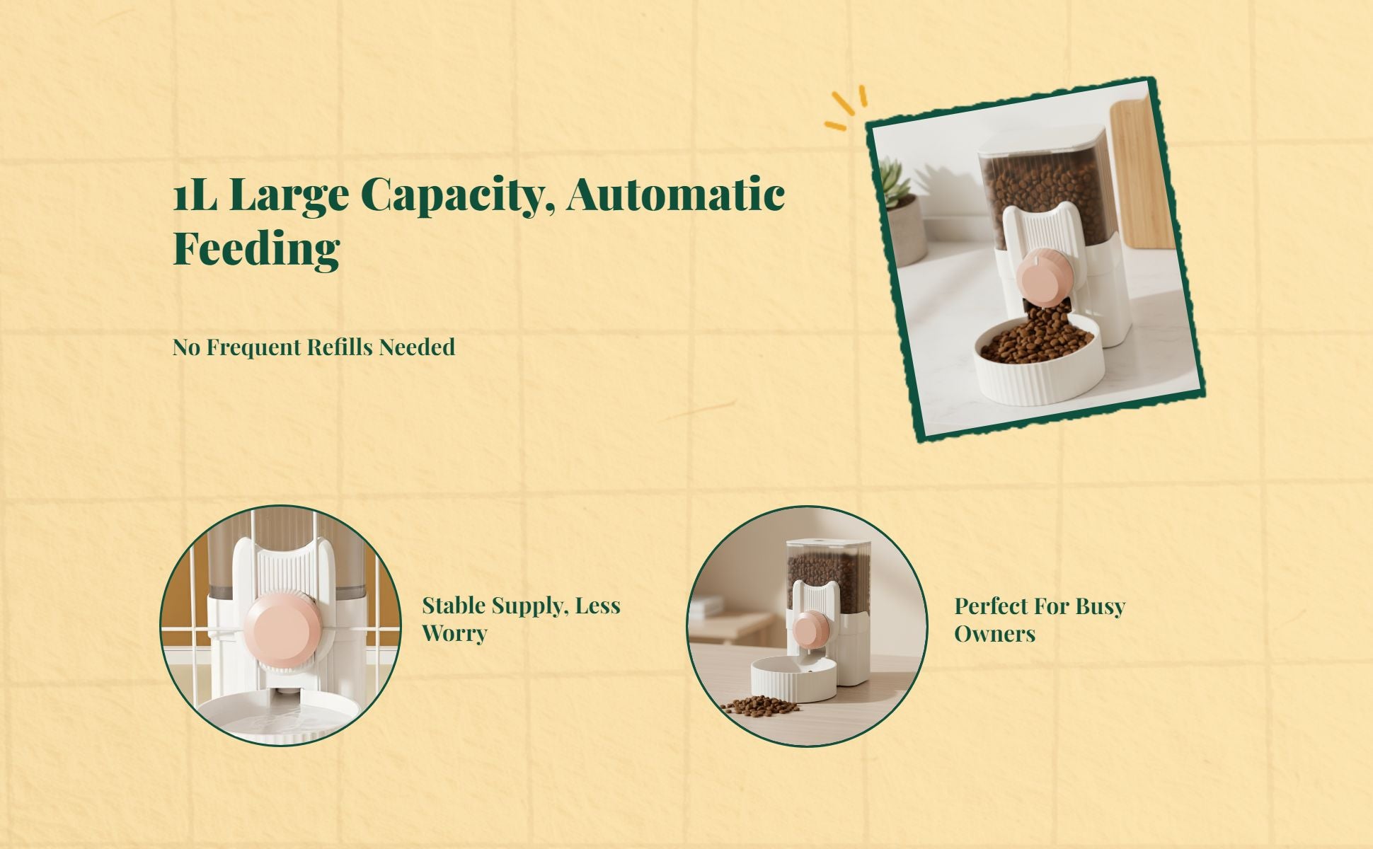 Large-capacity automatic pet waterer