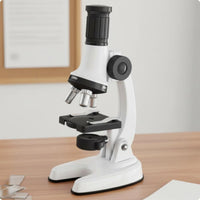 Kids Microscope Kit STEM Learning Educational Visual Microscope for Home Study