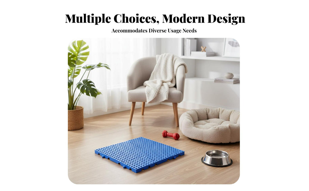 snapin place lattice Floor Tile Waterproof Kennel Flooring long-lasting for Dog Owners