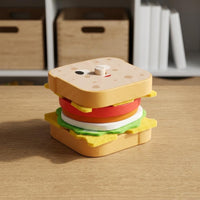 Play Quick-Service Restaurant Set Multi-Piece Toy Hamburger Meal Hand-Eye