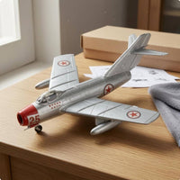 MiG-15 Model Red Nose Jet Fighter Model Precision Craftsmanship