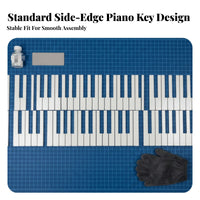 52 Pieces Piano Key Tops Restores Keyboard Appearance Piano Keytop Set