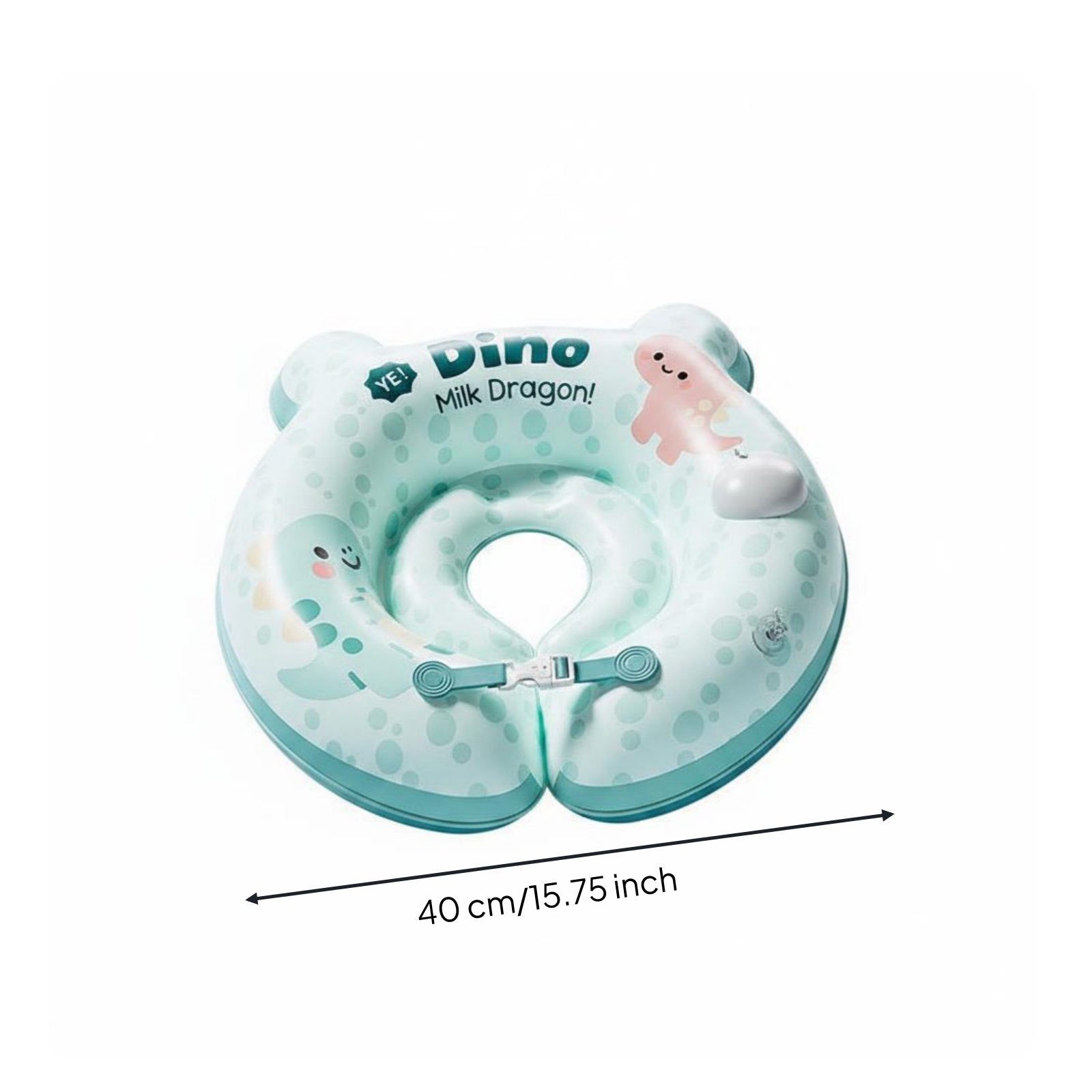 Infant Bath PVC Newborn Swimming Collar Leak-Resistant
