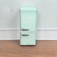 Dollhouse Refrigerator Freestanding Miniature Refrigerator Realistic