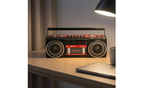 Am Frequency Modulation SW Radio Cassette Recorder Usb Playback Tabletop Radio Recorder Bluetooth Cassette Boombox Power Adapter Power
