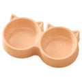 Double Pet Bowl Lightweight Pet Bowl Easy to Clean for Watering