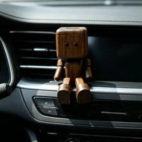 Wooden Car Scent Ornament Decorative Wobbly Wooden Doll Legs