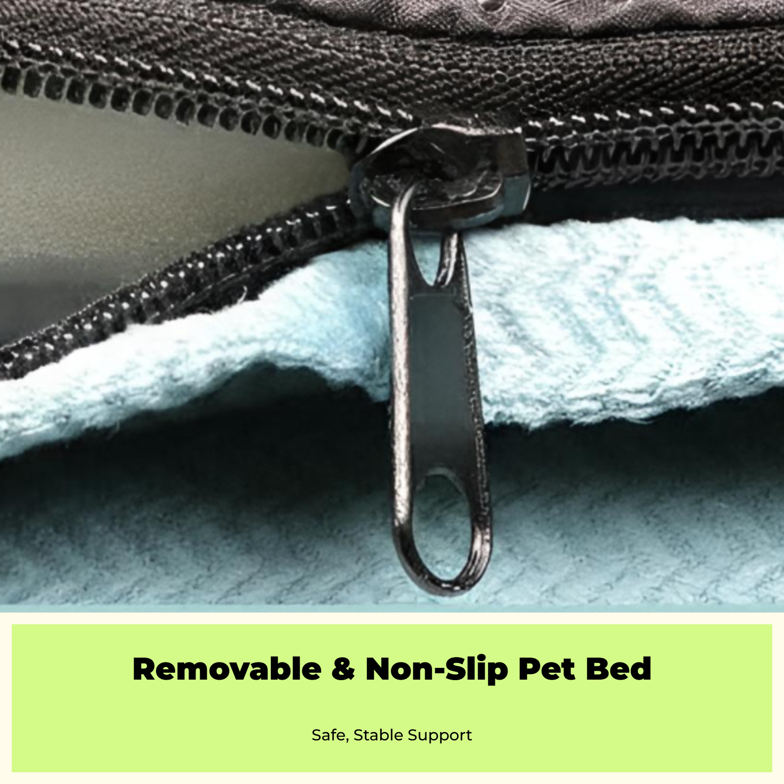 Orthopedic dog bed with comfort