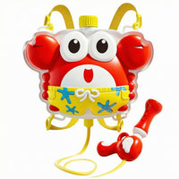 Backpack Water Cute Character Face Backpack Water Toy Handheld Nozzle