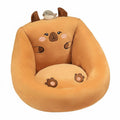 Cartoon Creature Floor Chair Lower Back Support Room Decoration Shape-Retaining
