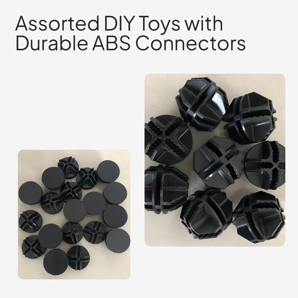DIY Pet Fence Connector Kit, ABS Adjustable Fasteners