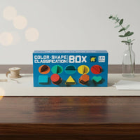 Color Shape Sorting Box Hand Eye Coordination Coin Slot Shape Sorter