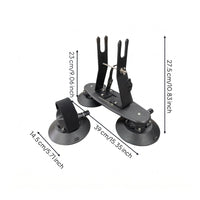 Roof Suction Rack Metal Construction Vehicle Gear Sturdy