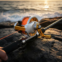 Speed Front-Casting Reel Resistant Outdoor Gear Perforated Spool
