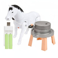 Mill Grinding Foal Toy Educational Walking Foal Toy Interactive for Toddlers