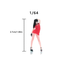 1/64 Scale Figurines Detailed Pose 3D Printed Miniature Figures Scene Setup Use
