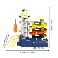 Multi-Level Car Garage Toy Lights and Music for Toddlers
