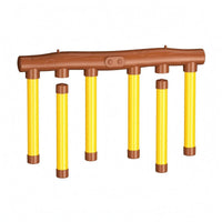 Hanging Reaction Toy Lightweight Rod Test Game Plastic