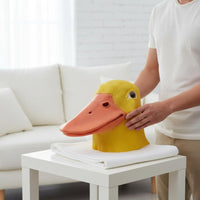 Yellow Duck Headpiece Adorable Avian Headpiece Funny Party Accessory for Stage Performance, Cosplay