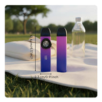 Gradient Color Kazoo Easy to Learn Beginner Kazoo No Tuning Required Portable Humming Instrument for Beginners, Kids, Accompaniment, Parties, Travel