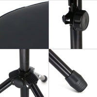 Round Drum Throne Stable Base Adjustable Drum Throne Foldable for Stage, Studio