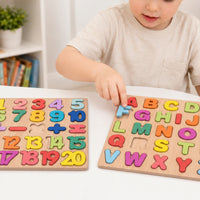 Rectangular Wooden Shape-Matching Board Removable Pieces Learning Toy Fine